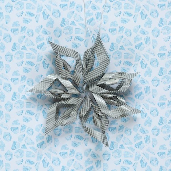 Completed Duck® Washi Snowflake