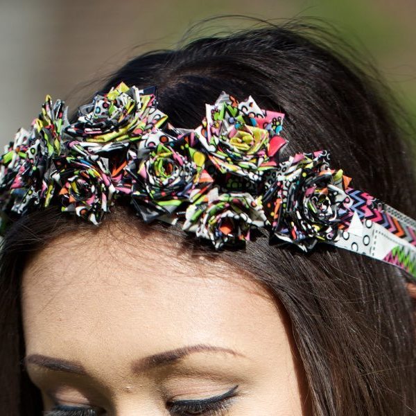 Duck Tape Crafts How To Make A Rose Headband With Laur Diy